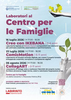 laboratori centro per le famiglie