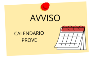CALENDARIO PROVE