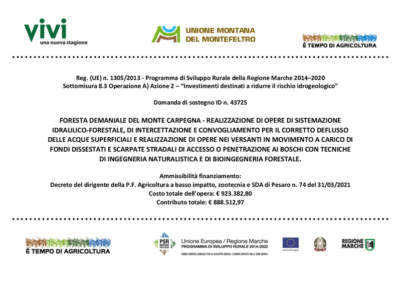 CARTELLO PUBBLICITARIO PSR MONTEFELTRO